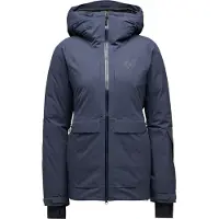 Black Diamond Women's Factor Insulated Parka Charcoal Laskettelutakit vuorettomat L