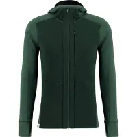 Ulvang Men's Peak Field Hooded Full Zip Midlayer Trekking Green/Beetle Green Välikerrospuserot XL