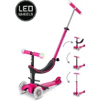 Micro Skootteri - Mini2grow Deluxe Magic LED - Vaaleanpunainen - - OneSize - Skootterit