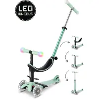 Micro Skootteri - Mini2grow Deluxe Magic LED - Minttu - - OneSize - Skootterit