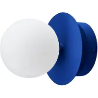 Globen Lighting Art Deco IP44 seinävalaisin/kattovalaisin Sininen-Valkoinen