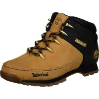 Timberland for man. TB0A1NHJ2311 Euro Sprint yellow mid-calf leather lace-up boots (45.5), Flat, Laces, Casual, Sport, Outdoor