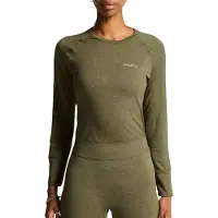 Craft Core Dry Active Comfort Ls W - Khaki green - XS