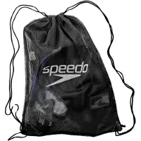 Speedo Equipment Verkkopussukka L, musta 2023 Uintireput & -laukut
