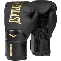 Everlast Elite 2 Nyrkkeilyhanskat Musta/kulta - 14oz