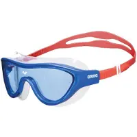 Arena The One Mask Jr Clear-White-Lightblue - Blue - 116-152