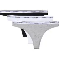 Calvin Klein Thong 3Pk - Multi/patterned - L