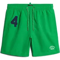 Superdry for man. M3010235A Swimming costume made from green recycled material (S), Beachwear, Recycled Polister, Sustainable