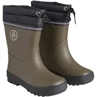 Color Kids Lämpösaappaat - Dark Olive - - 30 - Lämpösaappaat