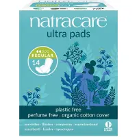 Natracare , Ultra Pads, Orgaaninen Kankainen Kansi, Regulaari, 14 Pads