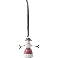 Kähler - Hammershøi Christmas Riippukoriste lumiukko nainen 9 cm