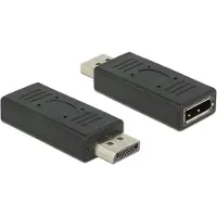 DeLOCK 2xDisplayport 1.2, Displayport 1.2, Displayport 1.2, Musta (65691)