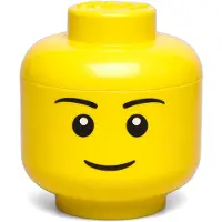 LEGO Säilytyslaatikko - Mini - Pää - 10 cm - Poika - - OneSize - Laatikot