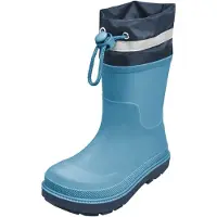 Playshoes Kumisaappaat marine / taivaansininen / harmaa