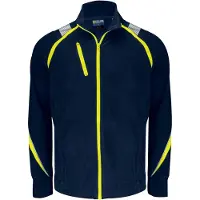 Projob 2328 Mikrofleecetakki - Navy blue/yellow - S