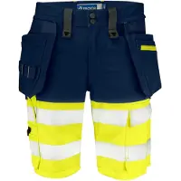 Projob 6580 Shortsit En Iso 20471 Luokka 1 - Navy blue/yellow - C46
