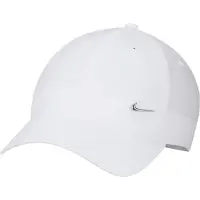 Nike Lippalakki 'Club' hopea / valkoinen