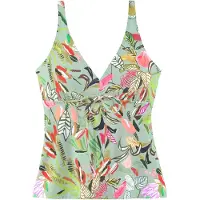 s.Oliver Tankini 'Herbst' oliivi / vaaleanpunainen / verenpunainen / musta
