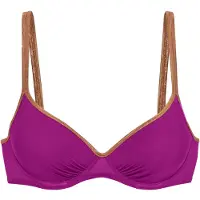 Bruno Banani Bikinitoppi ruosteenruskea / lila