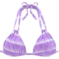 s.Oliver Bikinitoppi lila / valkoinen