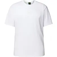 BOSS for man. 50519368 White casual t-shirt (S), Cotton, Short sleeve