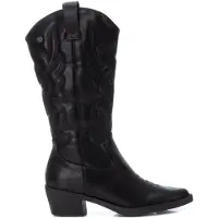 Xti for woman. 14311901-NEGRO Boots 143119 black (39), 3 to 5 cm, Zip, Casual