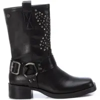 Xti for woman. 14299903-NEGRO Ankle boots 142999 black (37), 3 to 5 cm, Zip, Casual