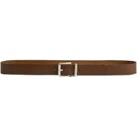 Gant for man. 9940157 Brown Logo leather belt (105 cm), Casual, Classic