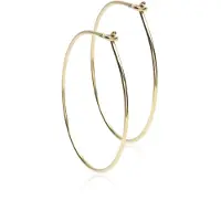 Blomdahl Golden Titanium Ear Ring 25 mm