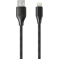 Forever Core Classic Lightning lataus- ja synkronointikaapeli 2 4A 1 5m musta