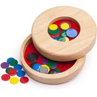 Bigjigs Tiddly Winks Wooden Flea Game