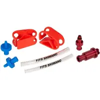 Elvedes Shimano Bleed Adapter Set Punainen
