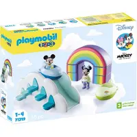 Playmobil Disney Mickey 1.2.3 &amp; : Ja Minnin Pilvissä Leikkimökki Rakennuspeli