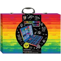 Creative Craft Group ART SET in suitcase 124 pieces
