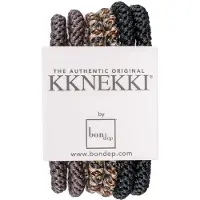 Kknekki Slim Hair Tie Bundle 4 6 kpl