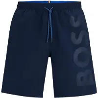 BOSS for man. 50509127 Orca navy swimming costume (L), Beachwear, Recycled Polister, Sustainable