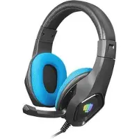 Fury Phantom Stereo Pelikuulokkeet RGB (PC/PS4/Xbox One/Switch) - Musta/Sin