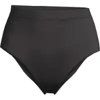 Casall Women's High Waist Bikini Bottom Black Uima-asut 34