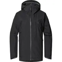 Haglöfs Women's Latnja GORE-TEX Insulated Jacket True Black Laskettelutakit vuorelliset XS