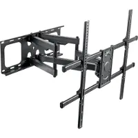Schwaiger MOTION 8 - mounting kit - for LCD TV - Musta - Max 75 kg - recommended for 90 "