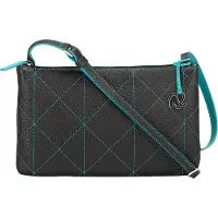 Mywalit Crossbody-laukku Nahka 25 cm Musta