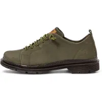 Art unisex. 118971222003_0G3 1897 Nobuck Kaki Birmingham green (36), Leather, 3 to 5 cm, Laces, Casual