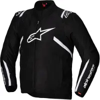 Alpinestars T-SP S V2 WP Tekstiilitakki Musta/Valkoinen Miehet, size 3XL