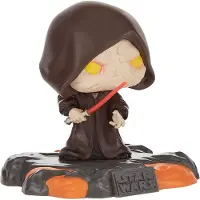Funko POP! Deluxe Disney: Sith - Red Saber Series Volume 1: Darth Sidious (Glows in the Dark) (Special Edition) #519 Bobble-Head Vinyl Figure