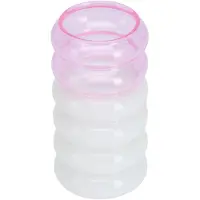 Design Letters - Bubble Maljakko / Kynttilänjalka 13,5 cm Vaaleanpunainen
