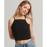 Superdry Vintage Crop Crochet Hihaton Toppi
