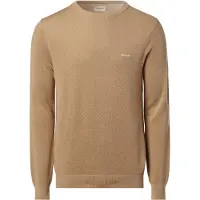 Gant Cotton Pique C-Neck - Beige - L