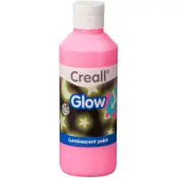 Creall Pime&auml;ss&auml; hohtava maali Pinkki, 250 ml.