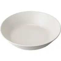 Knabstrup Keramik Knabstrup Dyb Tallerken - White - Ø 18 CM