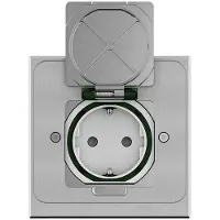 Schneider ELECTRIC UNICA SYSTEM+ LATTIAPISTORASIA XS METALLI NELIÖ (INS52100)